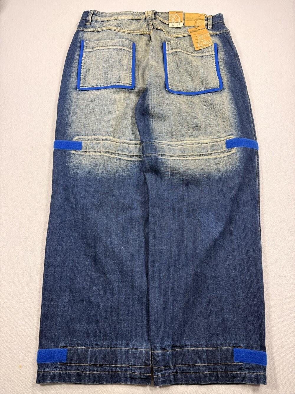 Vintage Regal Jeans Shuttle Tape Mens 42 Blue Y2K Baggy Denim